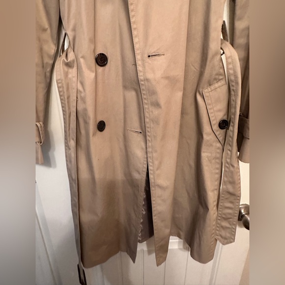 Banana republic trench coat sz xs - Picture 2 of 7